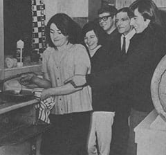 Beryl Jones, Lynda Jones, Alex Moore, Harry Jones, Davy Jones