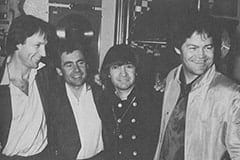 Peter Tork, Davy Jones, Rodney Bingenheimer, Micky Dolenz