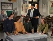 Davy Jones, Micky Dolenz, Mike Nesmith, Mr. Schneider, Nick Trump, Peter Tork