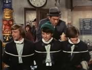 Horace, Davy Jones, George, Micky Dolenz, Mike Nesmith, Peter Tork