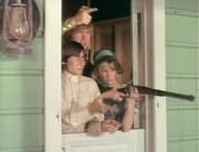 Davy Jones, Peter Tork, Cousin Lucy Nesmith