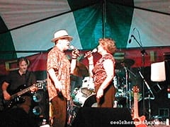 Micky Dolenz and Coco Dolenz - Downtown Alive, Aurora, IL - July 23, 2004