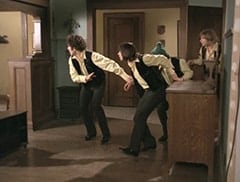 Micky Dolenz (Aaron Lohr), Davy Jones (George Stanchev), Mike Nesmith (Jeff Geddis), Peter Tork (L.B. Fisher)