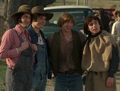 Mike Nesmith (Jeff Geddis), Micky Dolenz (Aaron Lohr), Peter Tork (L.B. Fisher), Davy Jones (George Stanchev)