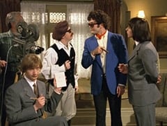 Peter Tork (L.B. Fisher), Producer (Edward Glen), Micky Dolenz (Aaron Lohr), Davy Jones (George Stanchev)