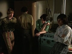 Peter Tork (L.B. Fisher), Micky Dolenz (Aaron Lohr), Mike Nesmith (Jeff Geddis), Davy Jones (George Stanchev)