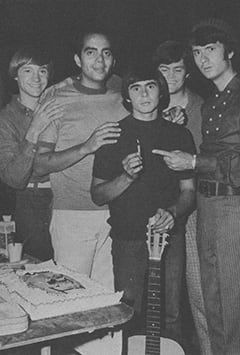 Peter Tork, James Frawley, Davy Jones, Micky Dolenz, Mike Nesmith