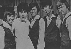 Davy Jones, Gloria Stavers, Micky Dolenz, Mike Nesmith, Peter Tork