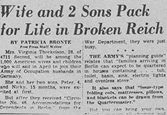 Wife and 2 Sons Pack for Life in Broken Reich