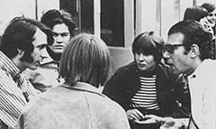 Mike Nesmith, Micky Dolenz, Peter Tork, Davy Jones, Bob Rafelson