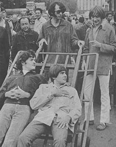 Micky Dolenz, Mike Nesmith, Davy Jones, Peter Tork