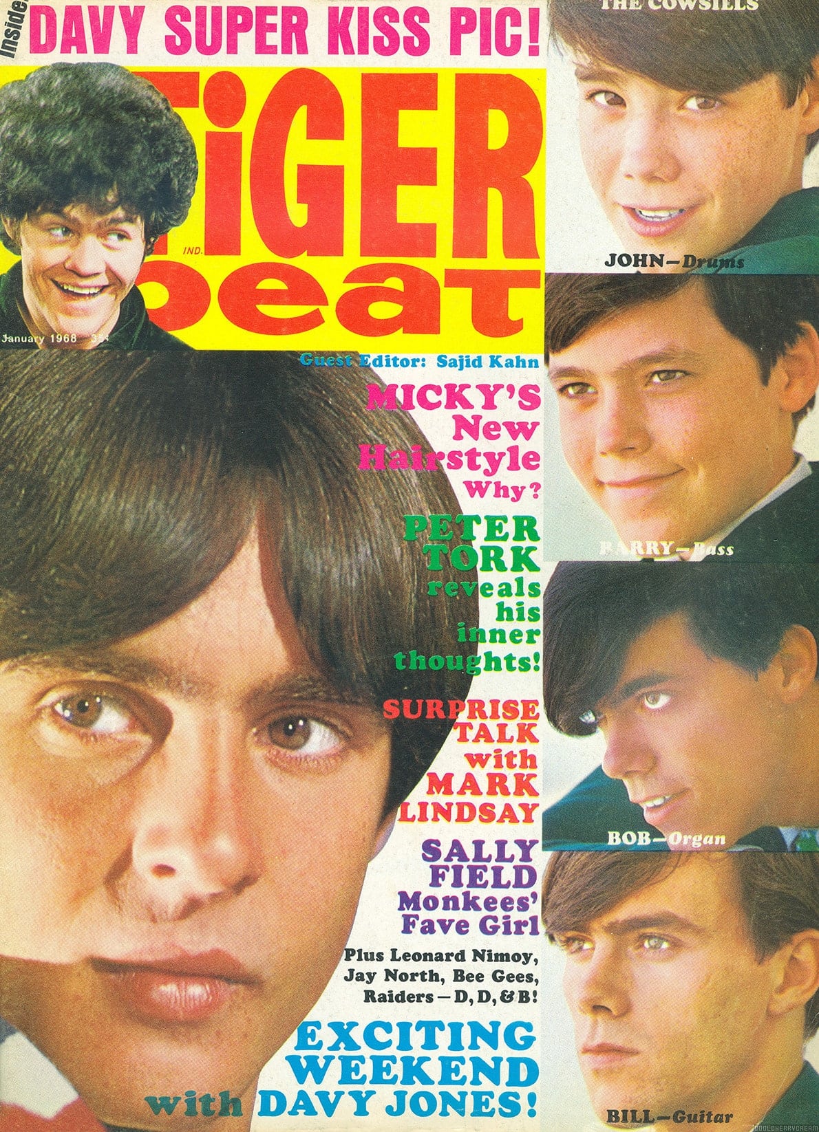 Monkees Answer 20 Questions, Tiger Beat (March 1967), Sunshine Factory