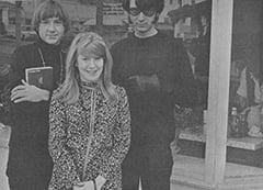 Peter Tork, Kim Larson, Mike Nesmith