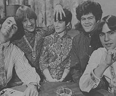 Davy Jones, Micky Dolenz, Barbara Hamaker, Peter Tork, Mike Nesmith