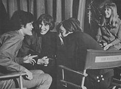 Micky Dolenz, Jim “Harpo” Valley, Peter Tork, Ann Moses