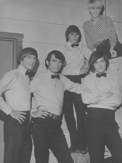 Peter Tork, Mike Nesmith, Davy Jones, Micky Dolenz, Carole Shelyne