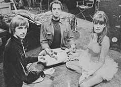 Peter Tork, James Frawley, Natasha Pavlova (Ondine Vaughn)