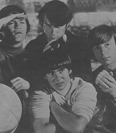 Micky Dolenz, Mike Nesmith, Davy Jones, Peter Tork