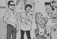 Gene Ashman, Davy Jones, Ceecee, Micky Dolenz