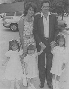 Emily Dolenz, Trina Dolenz, Georgia Dolenz, Micky Dolenz, Charlotte Dolenz